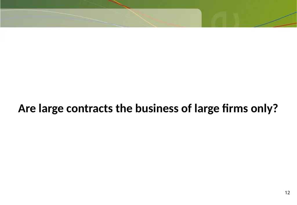 Participation and Competition in Public - slide 12 of 33