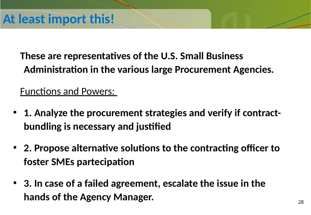 Participation and Competition in Public - slide 28 of 33