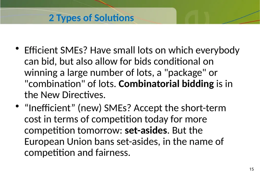 Participation and Competition in Public - slide 15 of 33