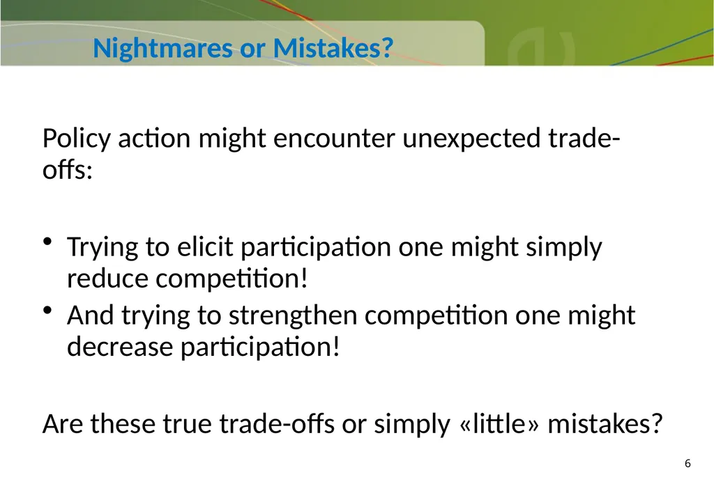 Participation and Competition in Public - slide 6 of 33