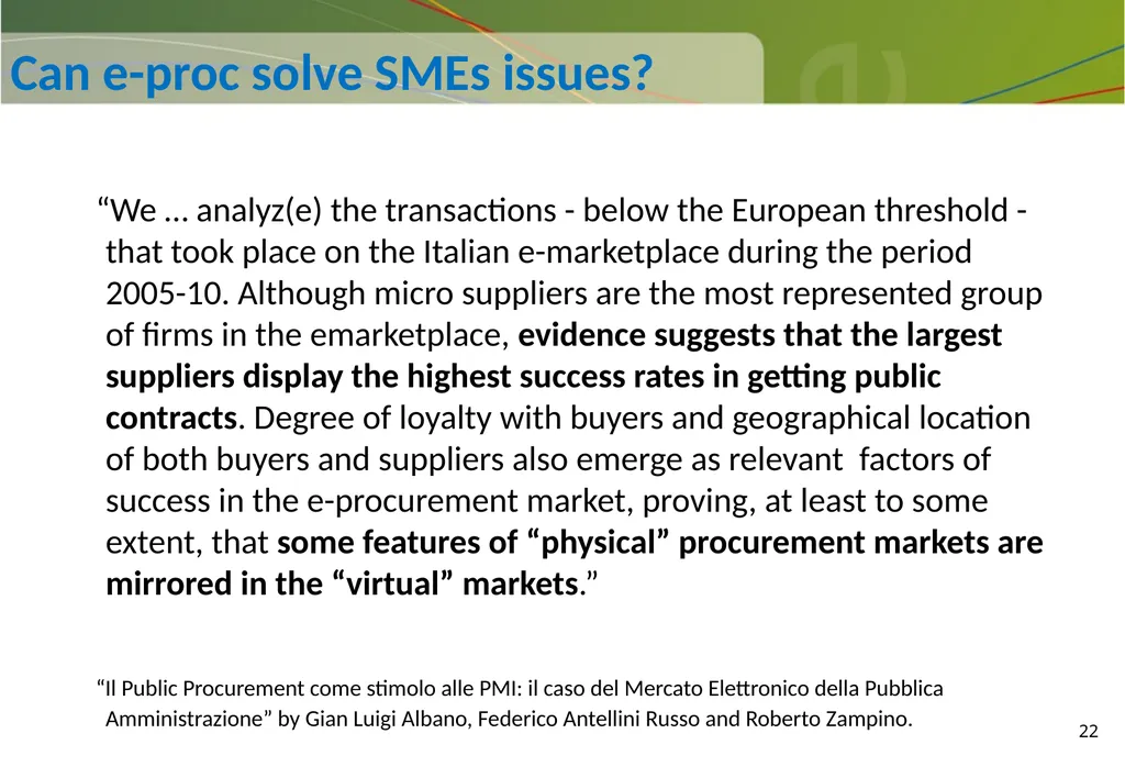 Participation and Competition in Public - slide 22 of 33