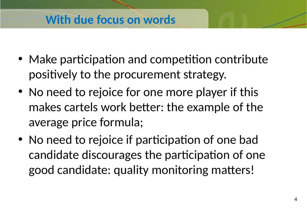 Participation and Competition in Public - slide 4 of 33