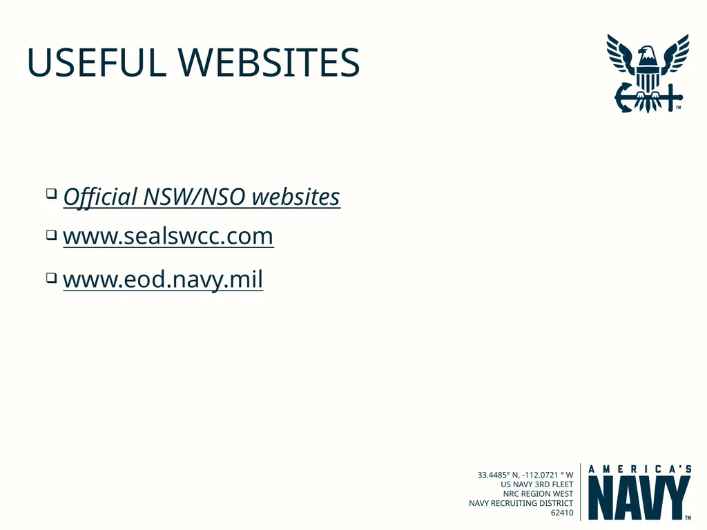 Warrior Challenge Program NAVAL SPECIAL WARFARE - slide 14 of 14
