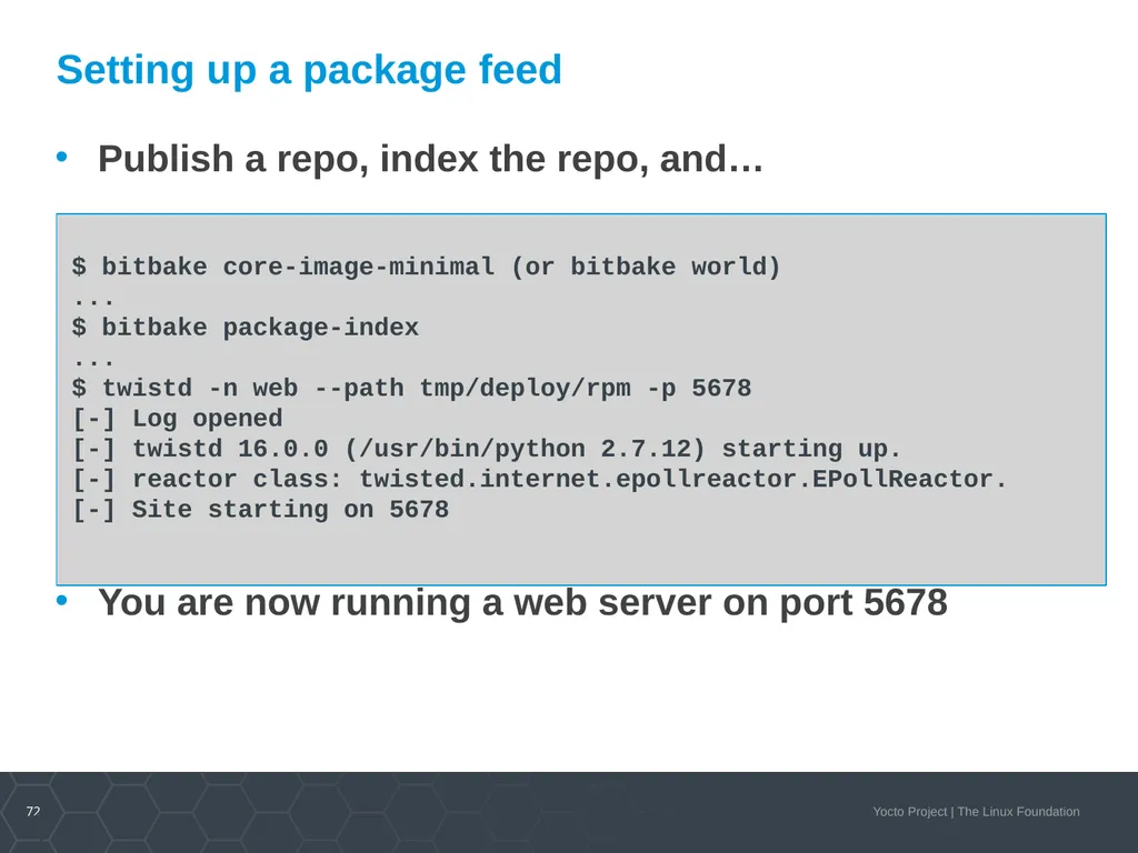 Developer Day Class Stephano Cetola, Armin Kuster, - slide 71 of 268