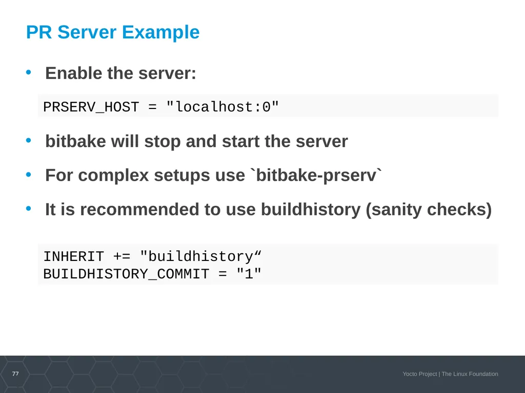 Developer Day Class Stephano Cetola, Armin Kuster, - slide 76 of 268