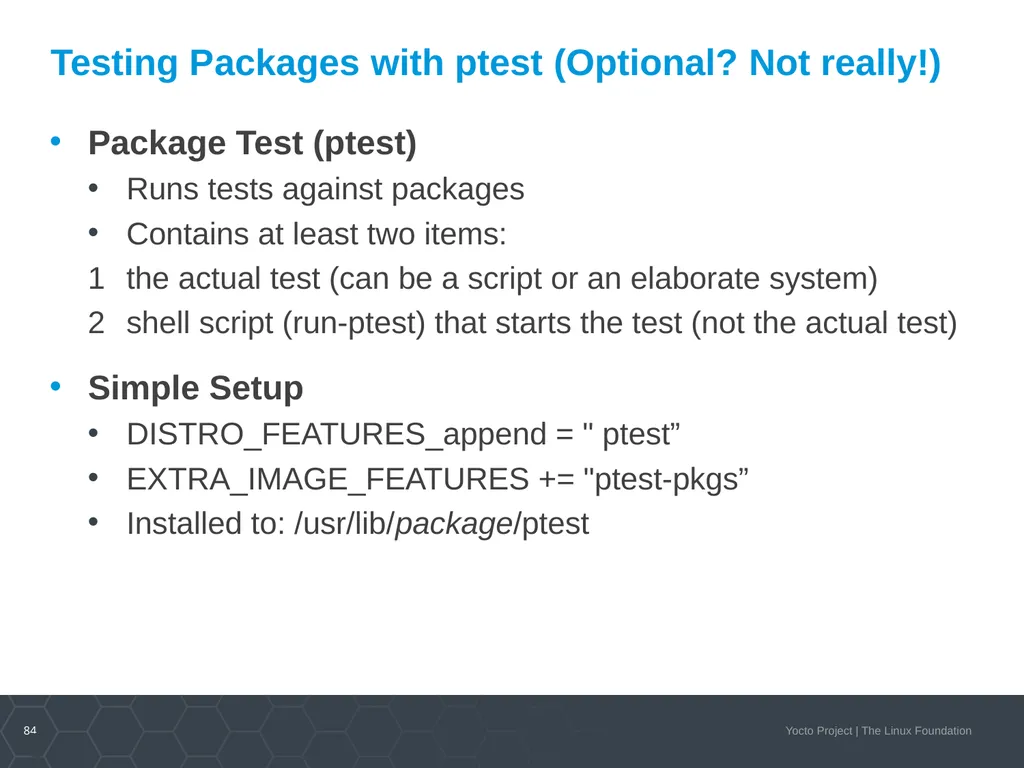 Developer Day Class Stephano Cetola, Armin Kuster, - slide 83 of 268