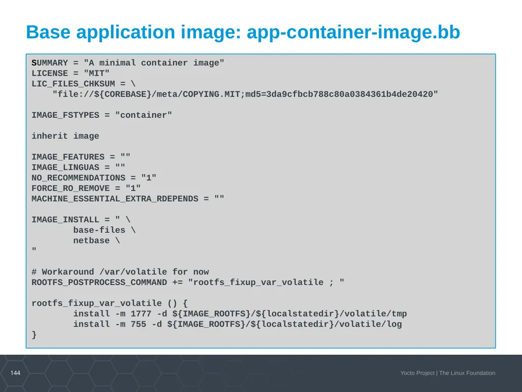 Developer Day Class Stephano Cetola, Armin Kuster, - slide 143 of 268