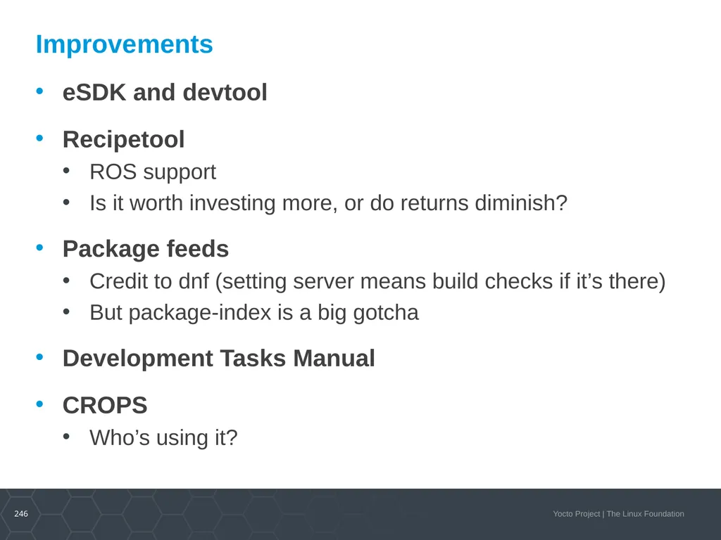 Developer Day Class Stephano Cetola, Armin Kuster, - slide 245 of 268