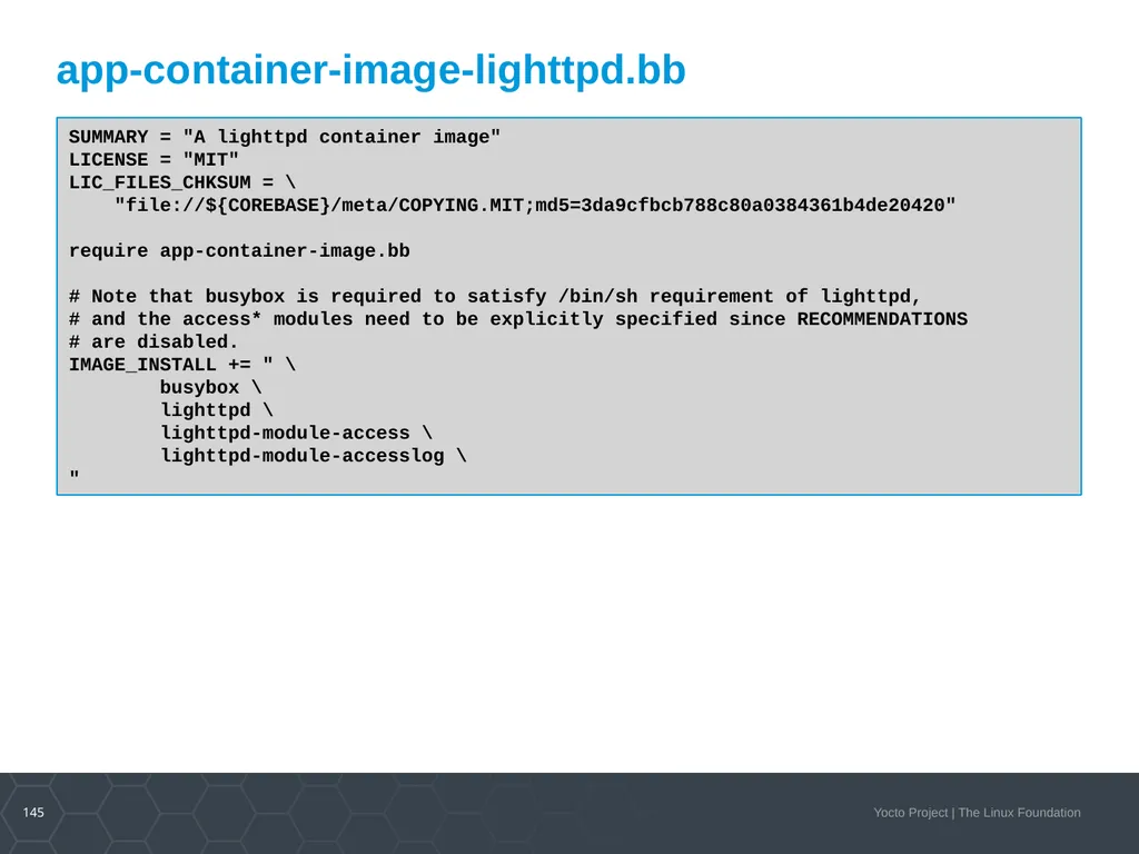 Developer Day Class Stephano Cetola, Armin Kuster, - slide 144 of 268