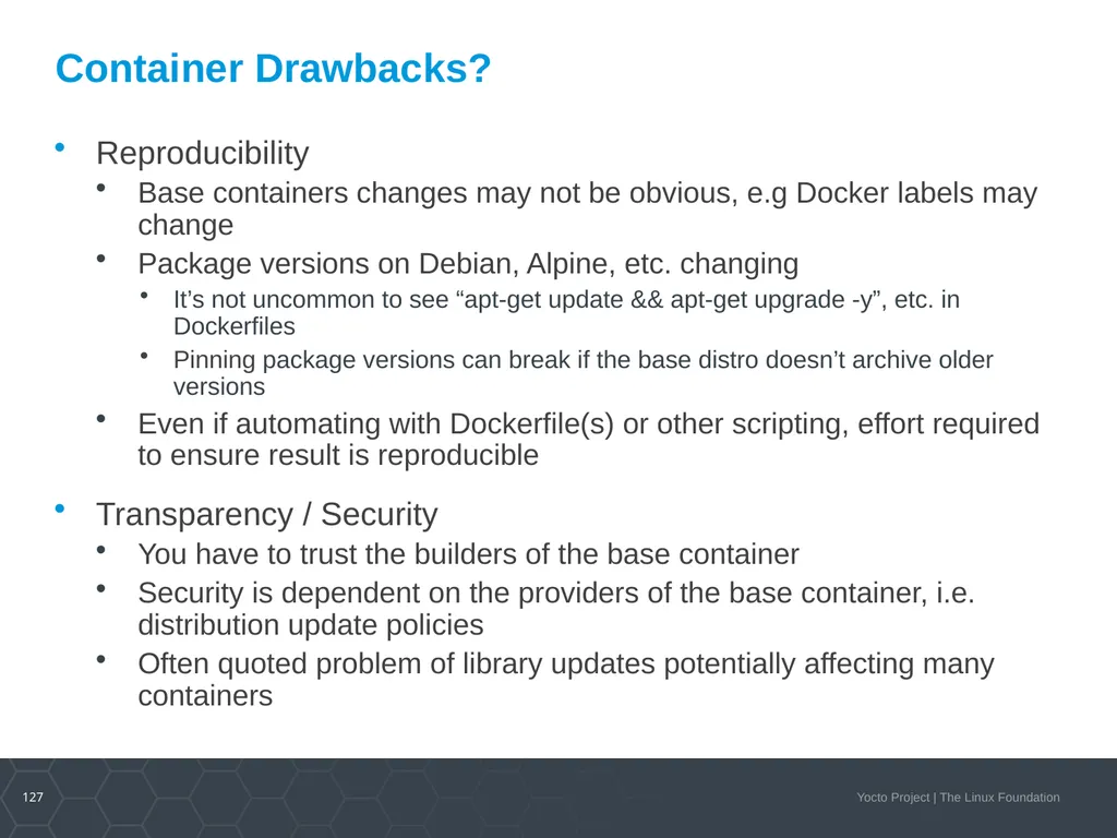 Developer Day Class Stephano Cetola, Armin Kuster, - slide 126 of 268