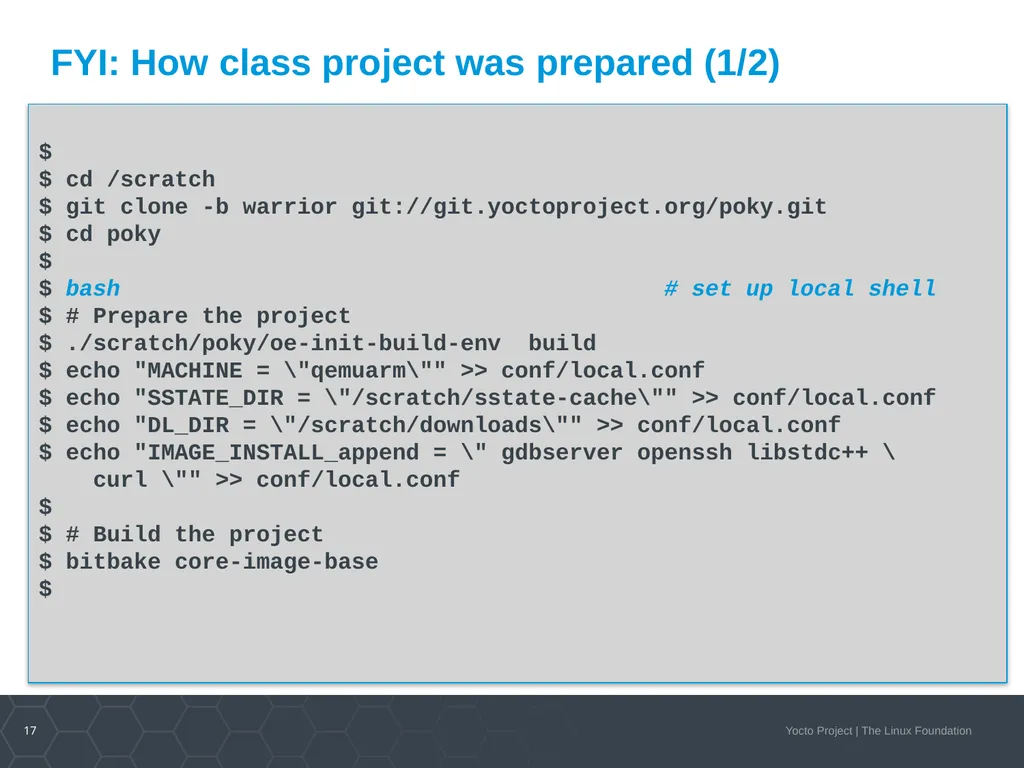 Developer Day Class Stephano Cetola, Armin Kuster, - slide 17 of 268