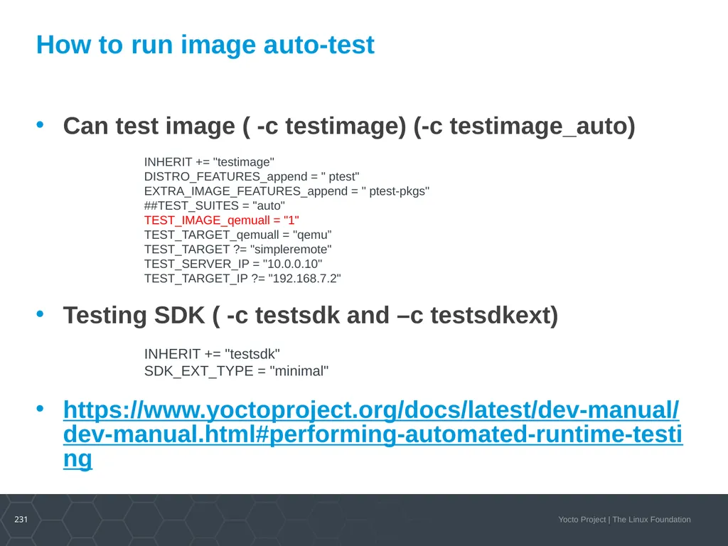 Developer Day Class Stephano Cetola, Armin Kuster, - slide 230 of 268