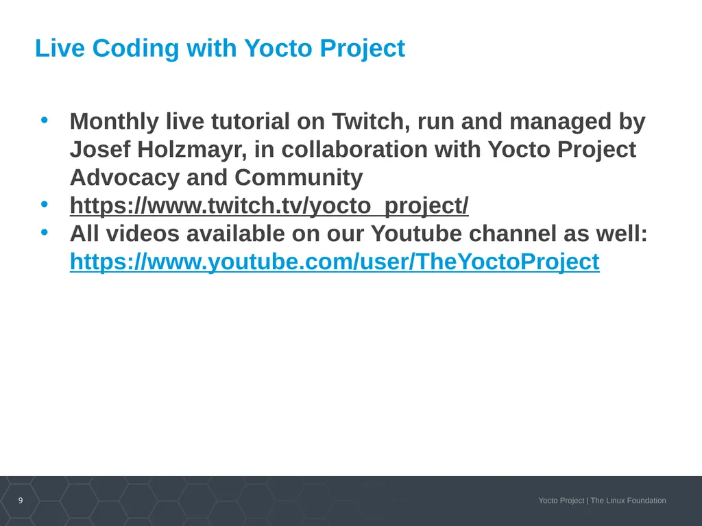 Developer Day Class Stephano Cetola, Armin Kuster, - slide 9 of 268