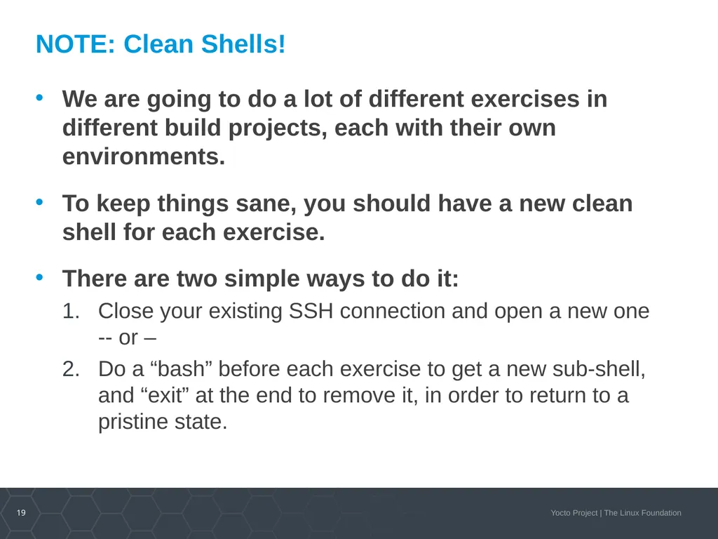 Developer Day Class Stephano Cetola, Armin Kuster, - slide 19 of 268