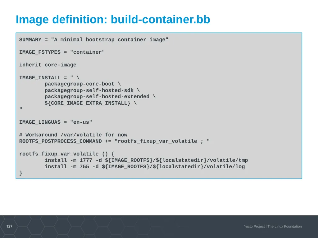 Developer Day Class Stephano Cetola, Armin Kuster, - slide 136 of 268