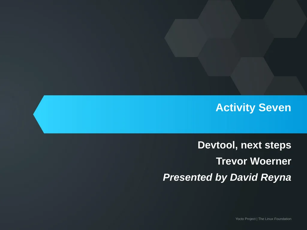 Developer Day Class Stephano Cetola, Armin Kuster, - slide 160 of 268
