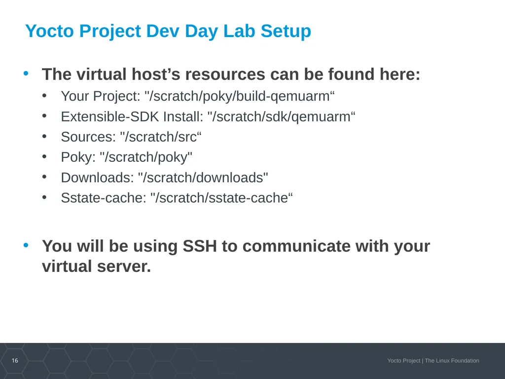 Developer Day Class Stephano Cetola, Armin Kuster, - slide 16 of 268