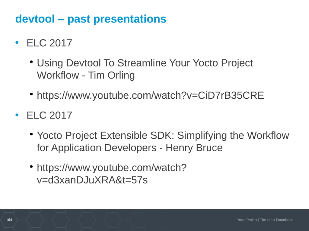 Developer Day Class Stephano Cetola, Armin Kuster, - slide 163 of 268