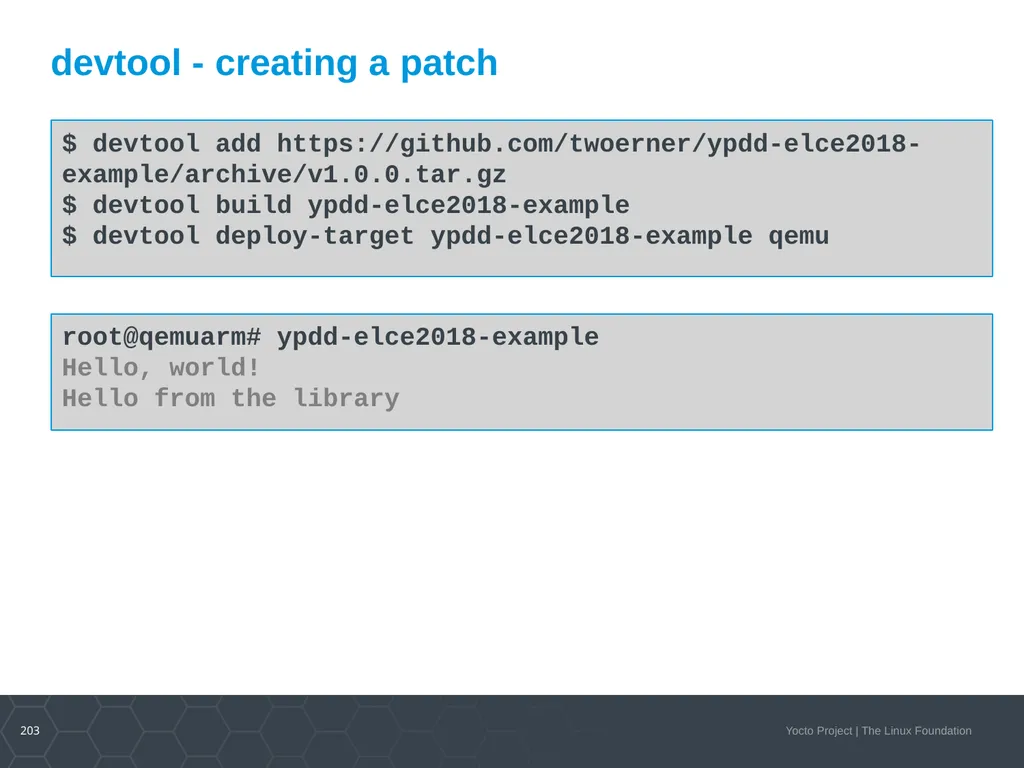 Developer Day Class Stephano Cetola, Armin Kuster, - slide 202 of 268