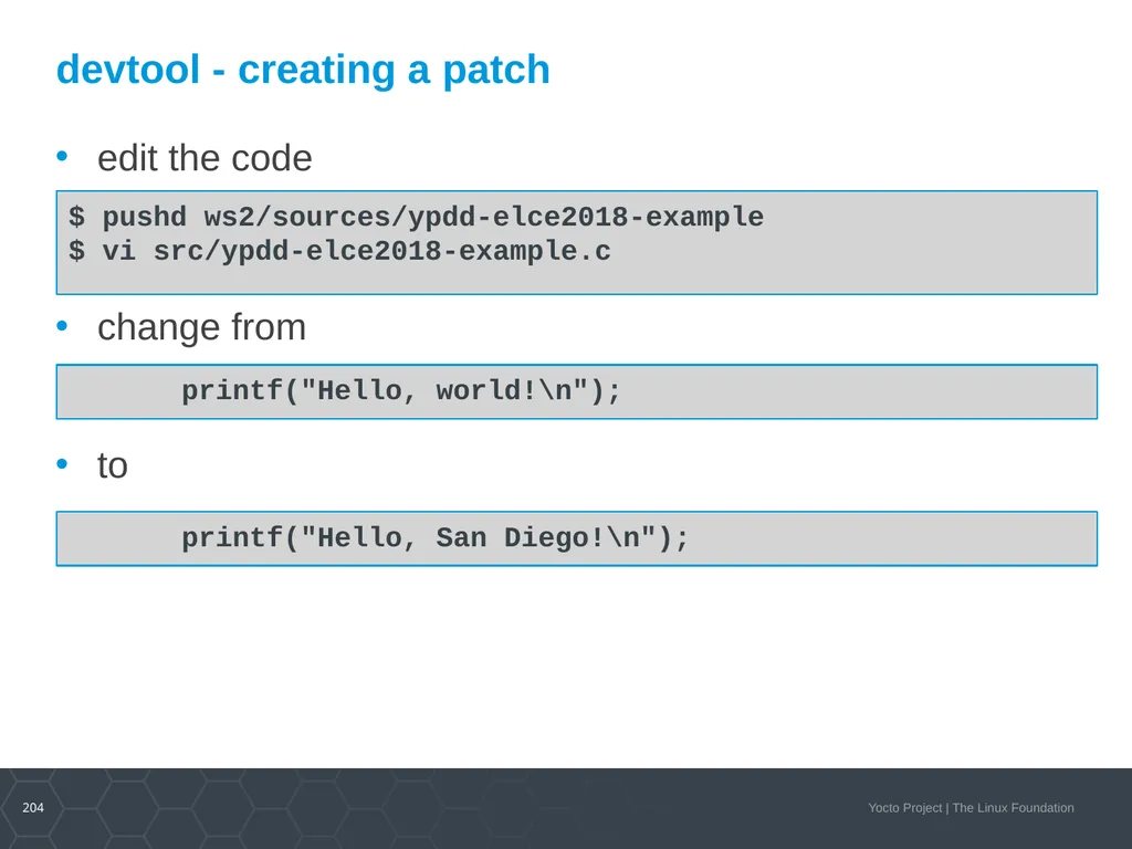 Developer Day Class Stephano Cetola, Armin Kuster, - slide 203 of 268