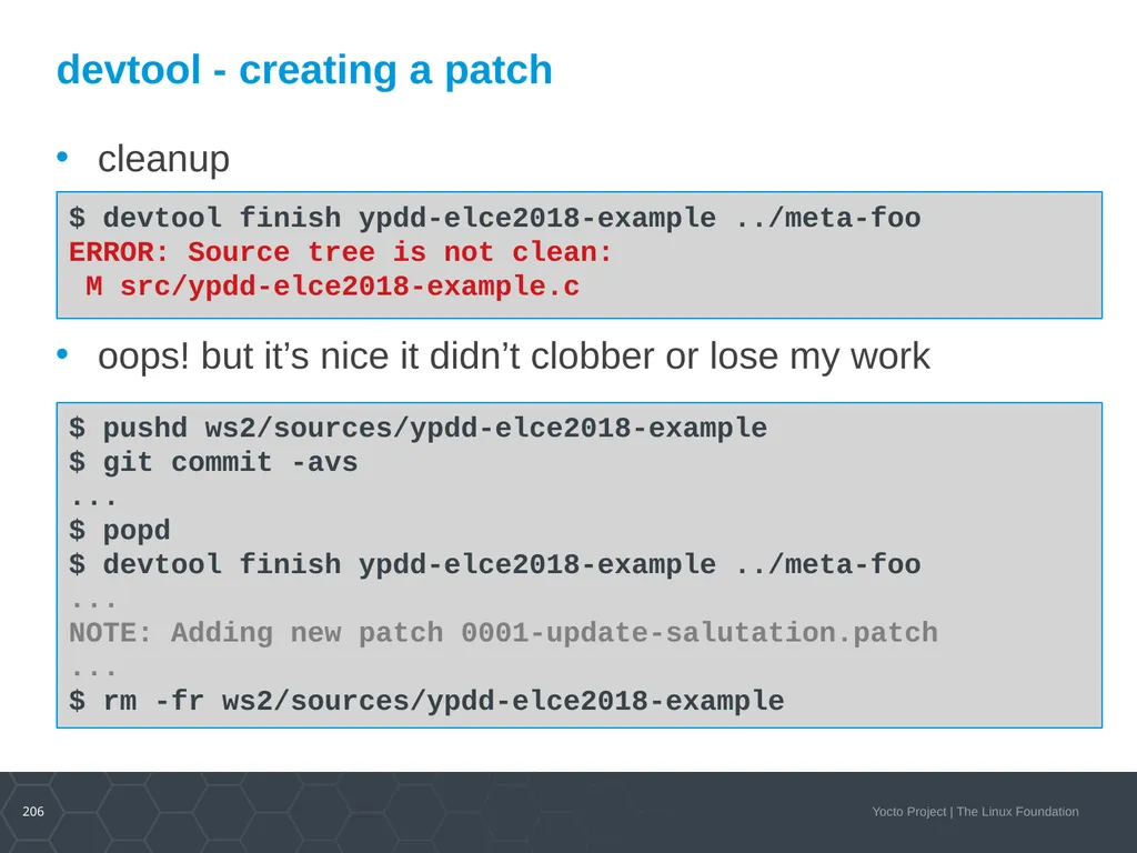 Developer Day Class Stephano Cetola, Armin Kuster, - slide 205 of 268