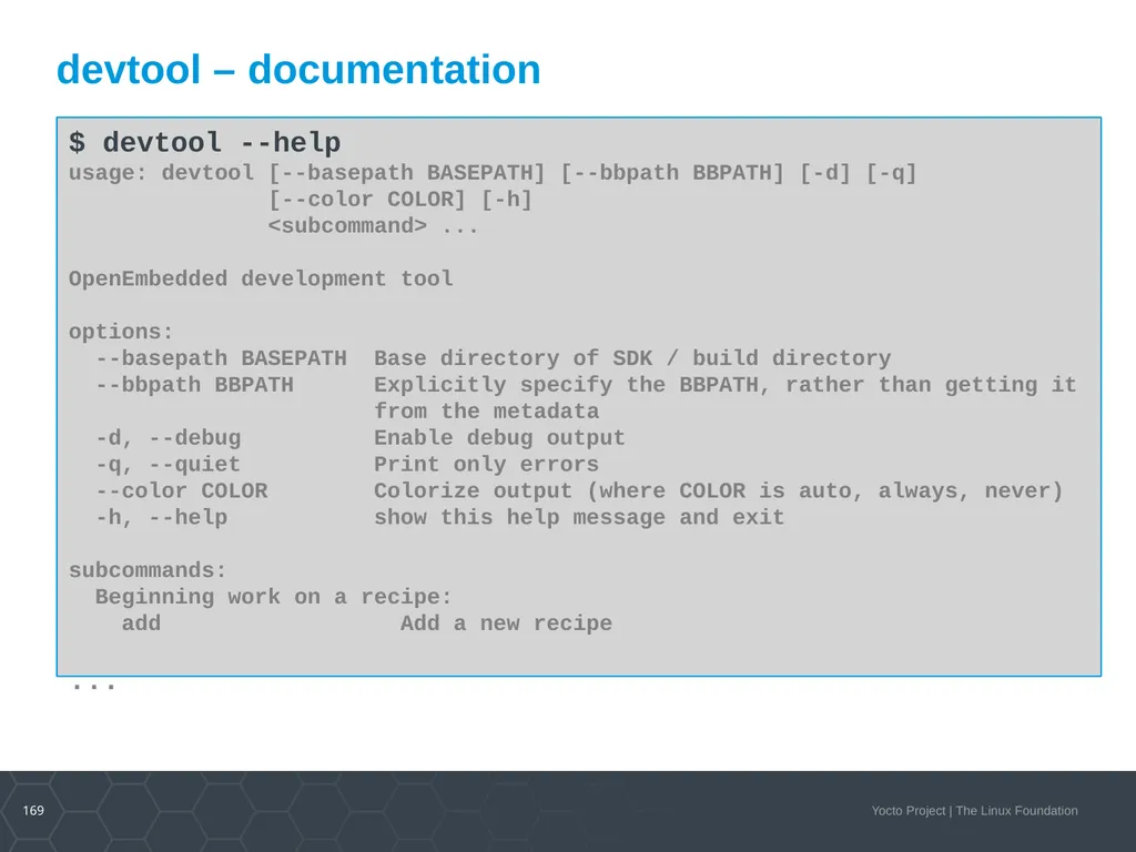 Developer Day Class Stephano Cetola, Armin Kuster, - slide 168 of 268