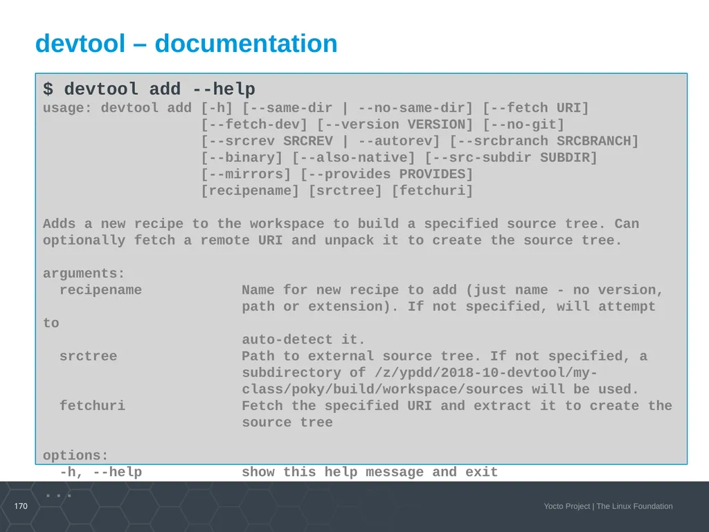 Developer Day Class Stephano Cetola, Armin Kuster, - slide 169 of 268