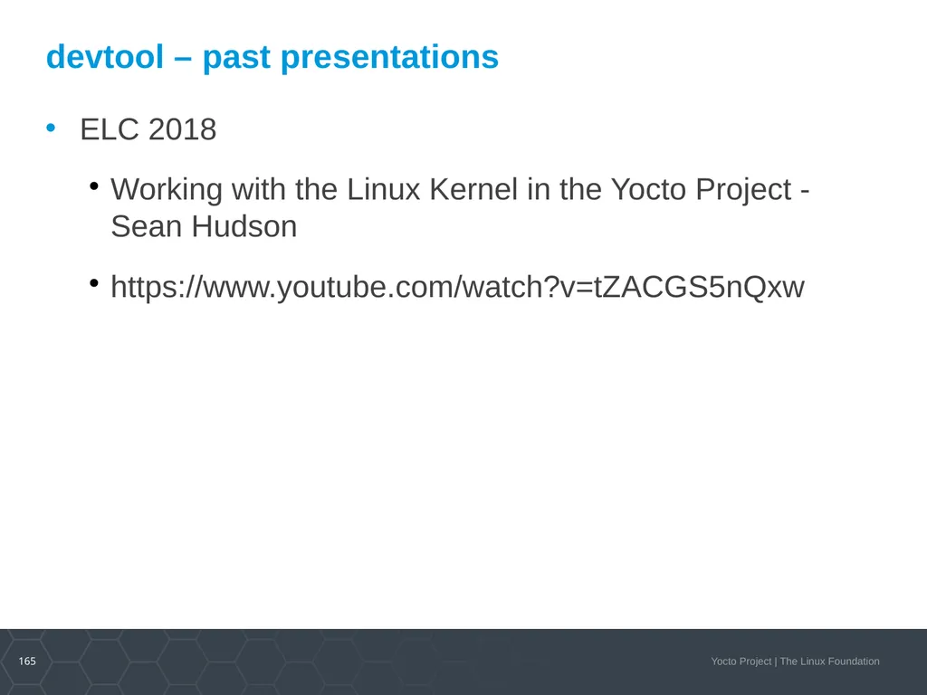 Developer Day Class Stephano Cetola, Armin Kuster, - slide 164 of 268