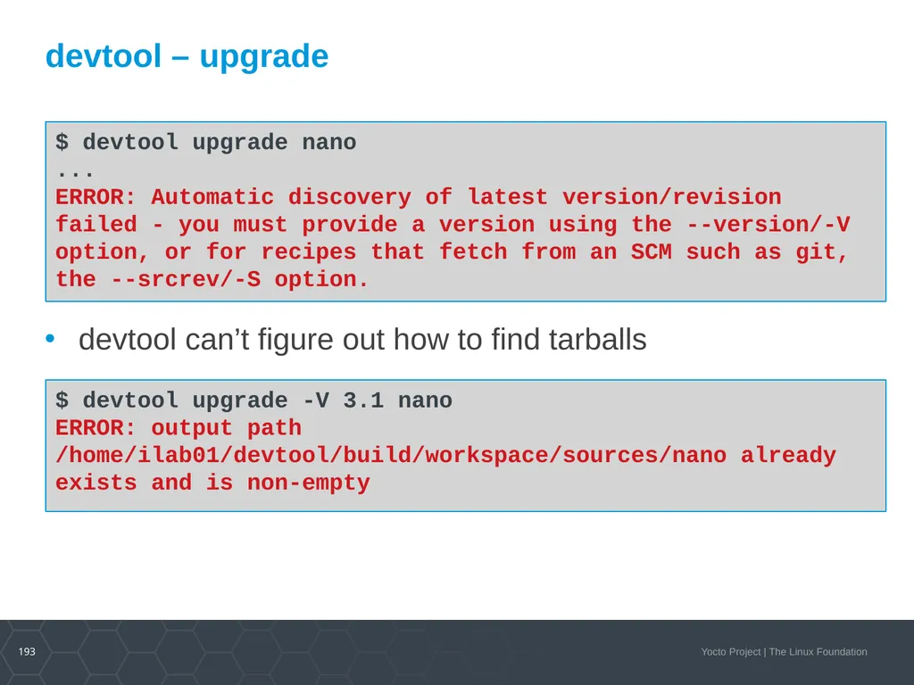 Developer Day Class Stephano Cetola, Armin Kuster, - slide 192 of 268