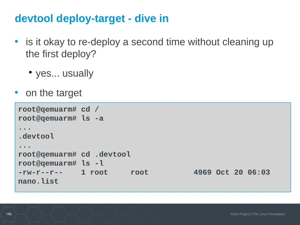 Developer Day Class Stephano Cetola, Armin Kuster, - slide 195 of 268