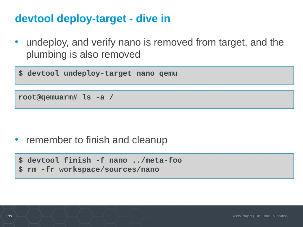 Developer Day Class Stephano Cetola, Armin Kuster, - slide 197 of 268