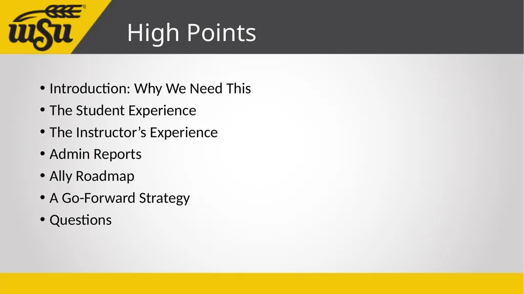Instructor’s Guide to Blackboard Ally John Jones - slide 2 of 26