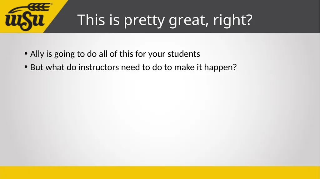 Instructor’s Guide to Blackboard Ally John Jones - slide 13 of 26