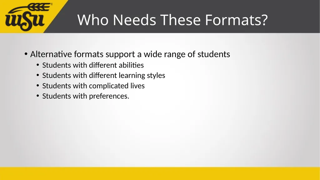 Instructor’s Guide to Blackboard Ally John Jones - slide 7 of 26