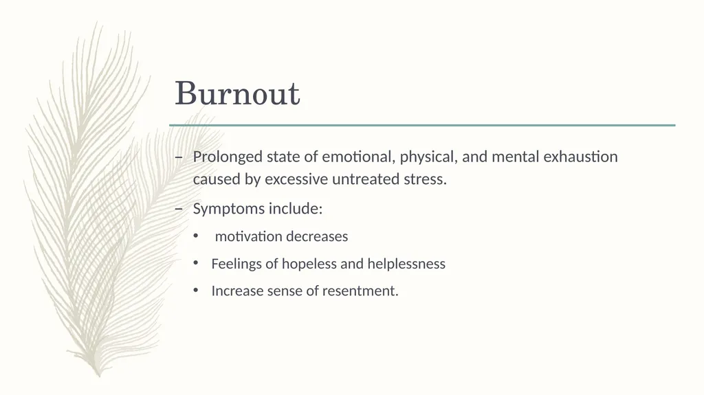 Practicing Self Care in a Busy Life Presented by : - slide 5 of 14
