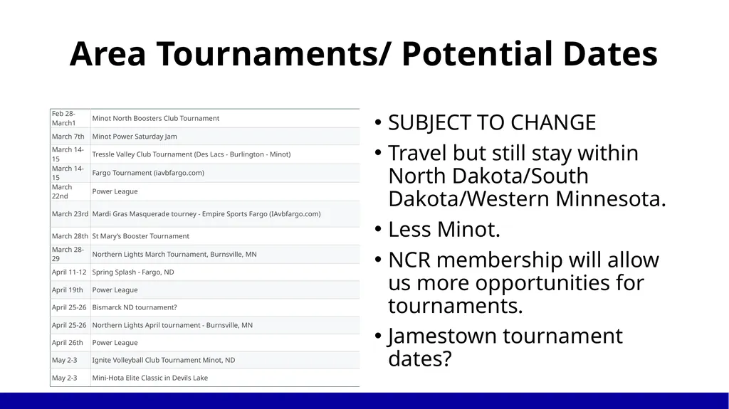 Blue Jay Juniors: Program Vision & Future Spring - slide 10 of 11