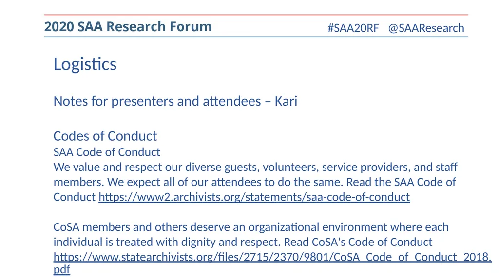 14TH Annual SAA 2020 Research Forum August 5, 2020 - slide 14 of 15
