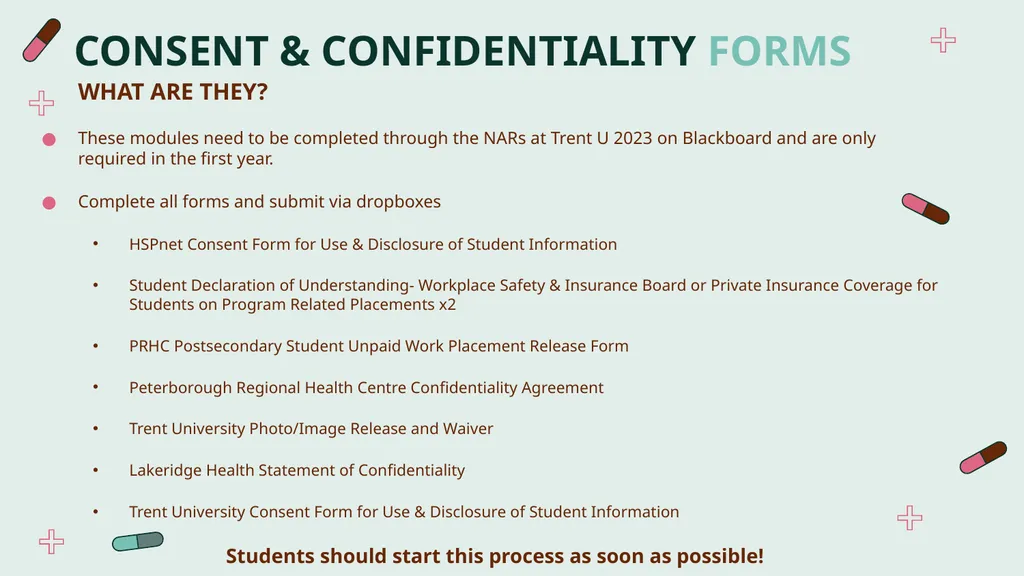 Non - Academic Requirements ORIENTATION - slide 11 of 18