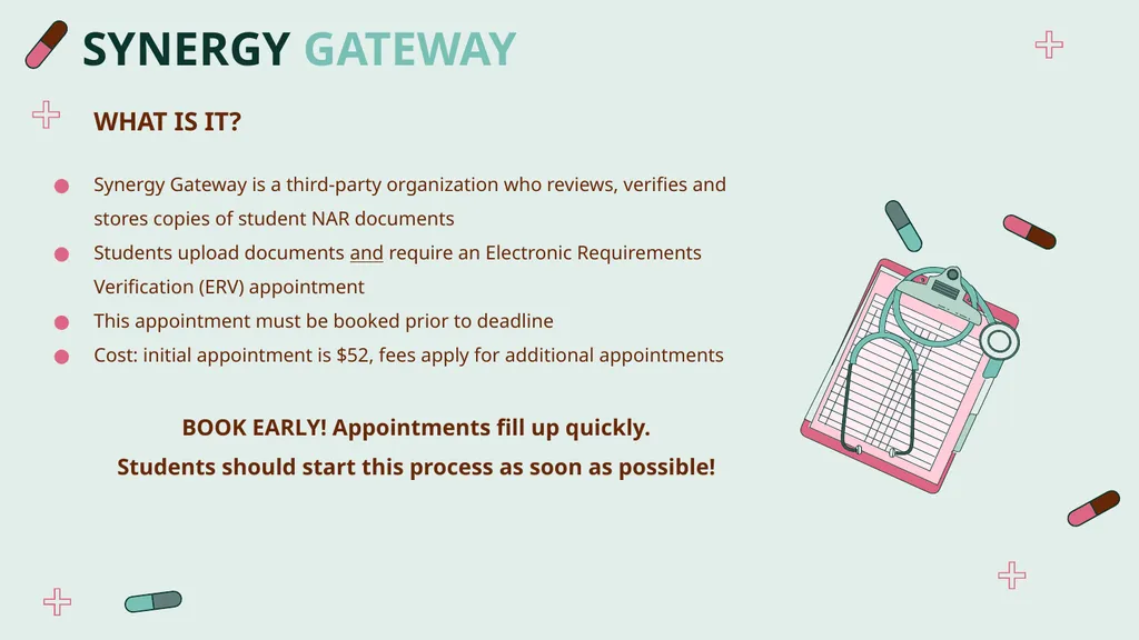 Non - Academic Requirements ORIENTATION - slide 12 of 18