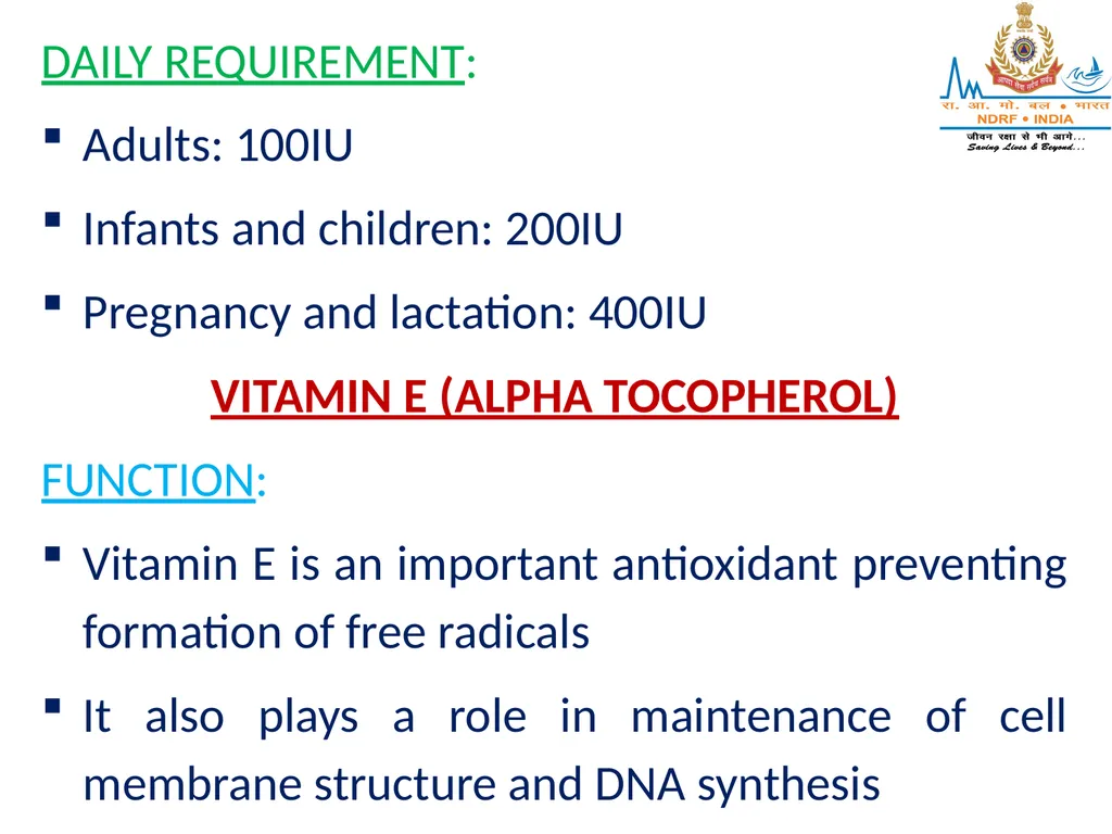VITAMIN DEFICIENCY DISORDERS LESSON-33 BY OMKAR - slide 12 of 32