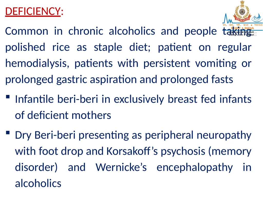 VITAMIN DEFICIENCY DISORDERS LESSON-33 BY OMKAR - slide 16 of 32