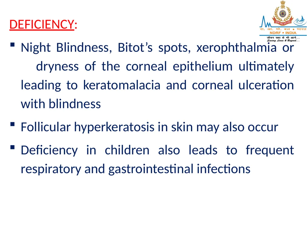 VITAMIN DEFICIENCY DISORDERS LESSON-33 BY OMKAR - slide 7 of 32