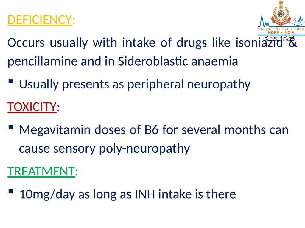 VITAMIN DEFICIENCY DISORDERS LESSON-33 BY OMKAR - slide 22 of 32