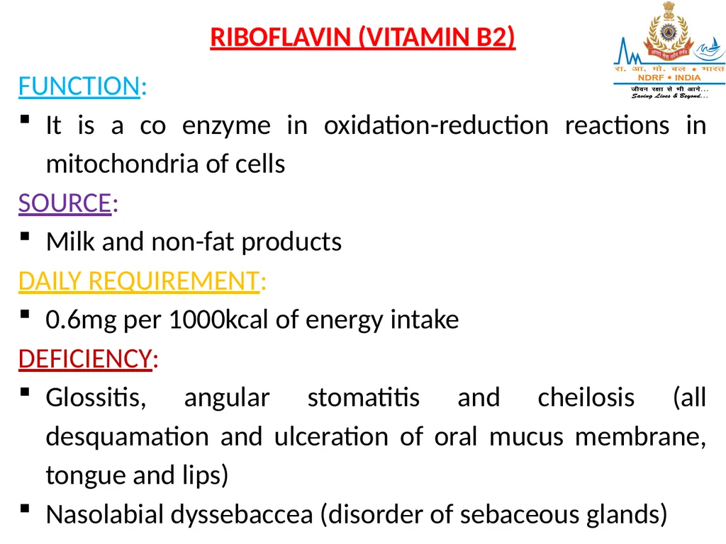 VITAMIN DEFICIENCY DISORDERS LESSON-33 BY OMKAR - slide 18 of 32