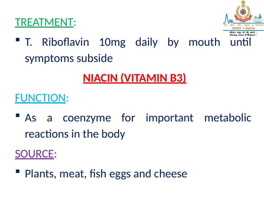 VITAMIN DEFICIENCY DISORDERS LESSON-33 BY OMKAR - slide 19 of 32