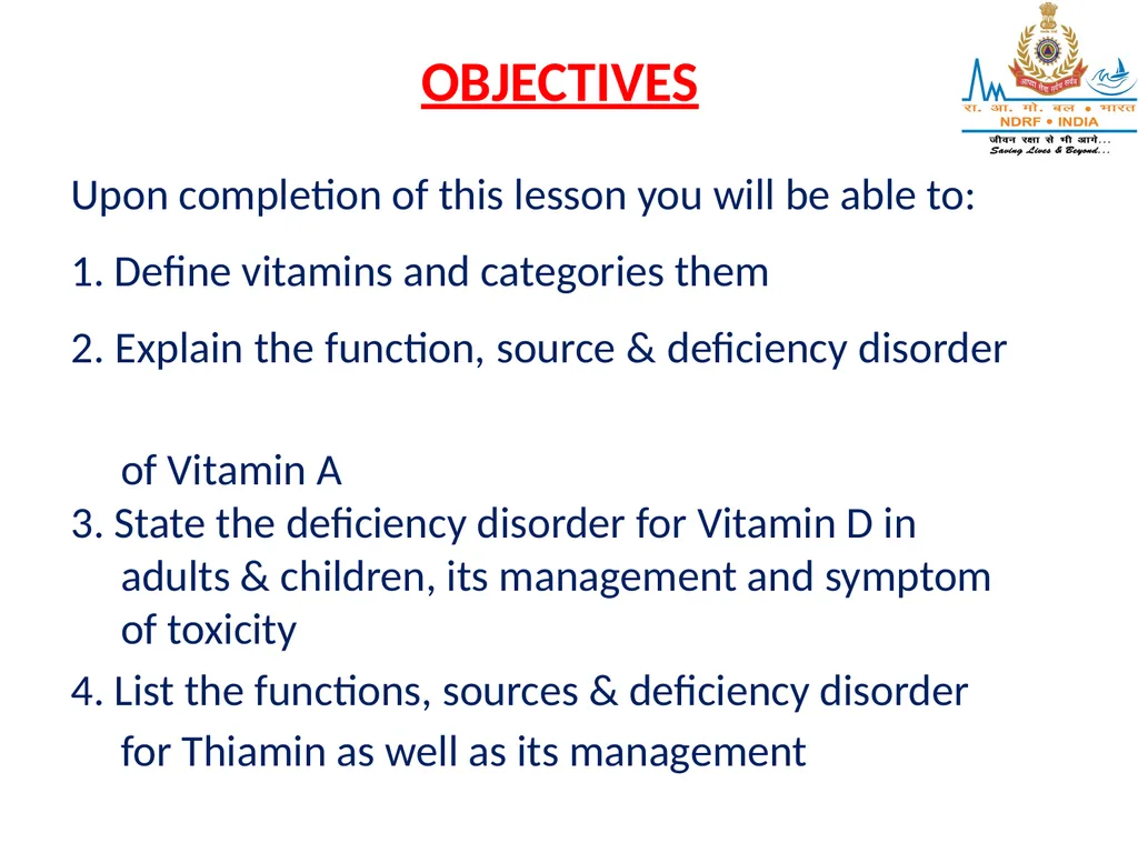 VITAMIN DEFICIENCY DISORDERS LESSON-33 BY OMKAR - slide 2 of 32