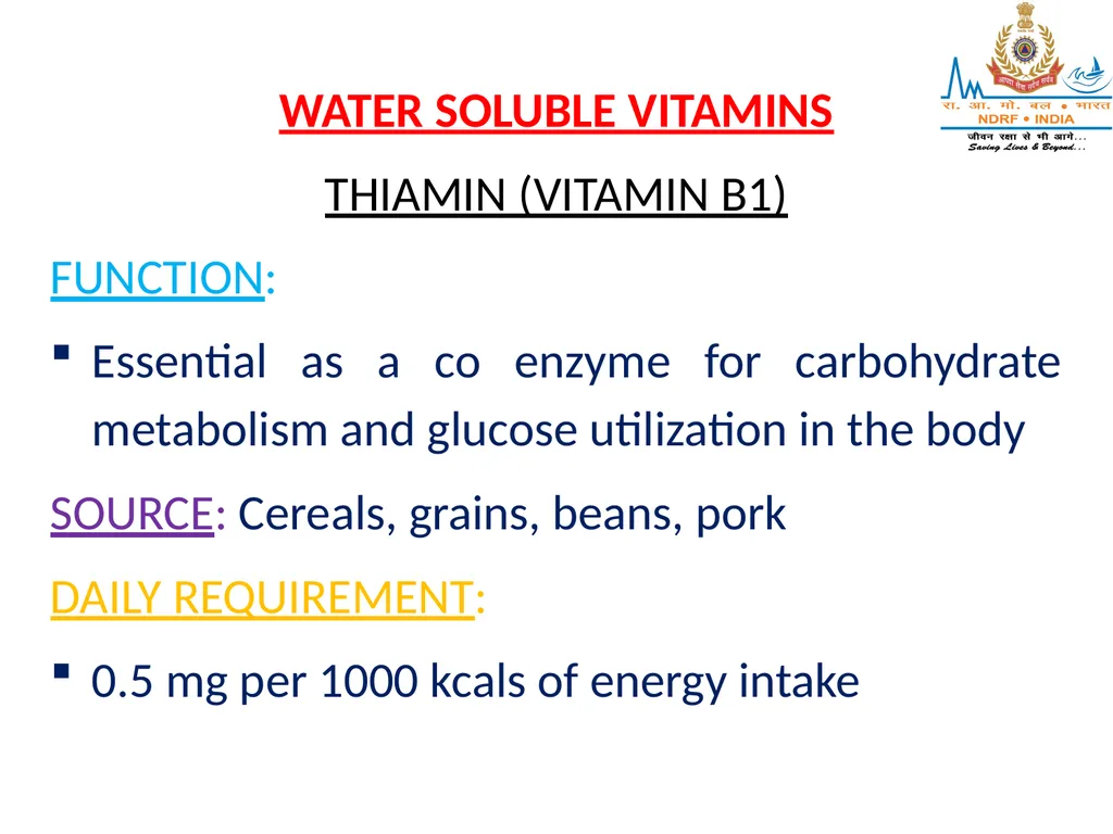 VITAMIN DEFICIENCY DISORDERS LESSON-33 BY OMKAR - slide 15 of 32