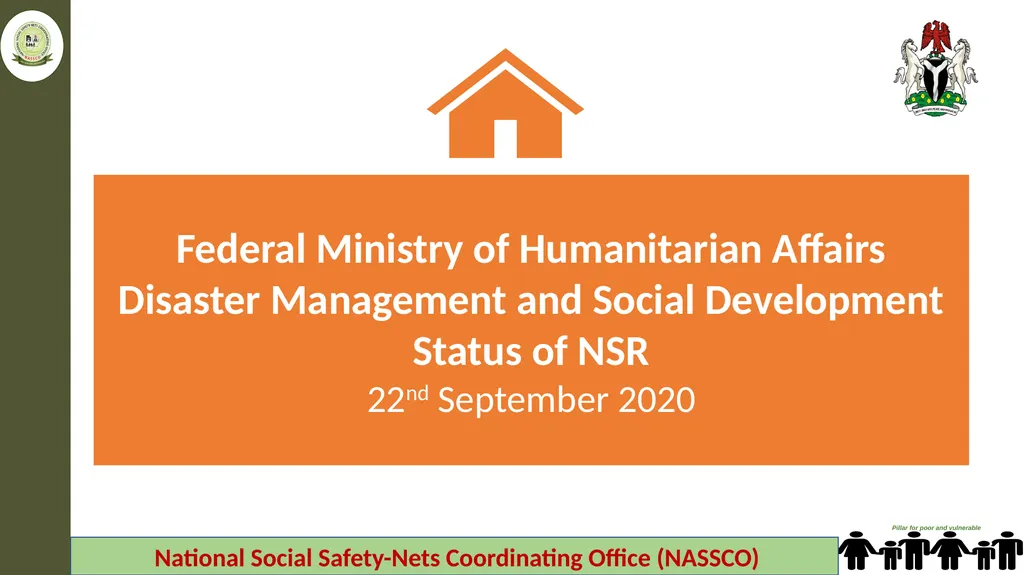 Federal Ministry of Humanitarian Affairs Disaster - slide 1 of 17