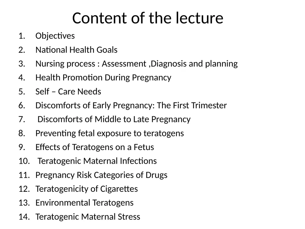 Promoting Fetal & Maternal Health By: Assist.Prof - slide 2 of 45