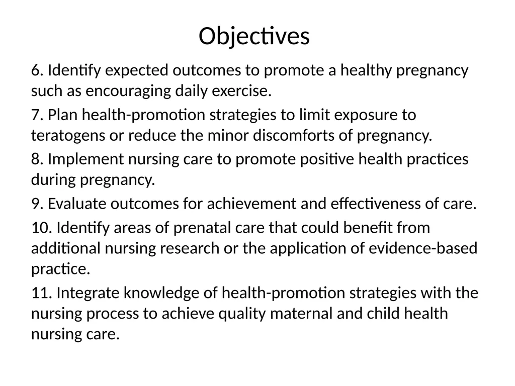 Promoting Fetal & Maternal Health By: Assist.Prof - slide 4 of 45
